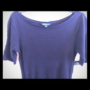 Lauren by Ralph Lauren mid calf dress NWT M